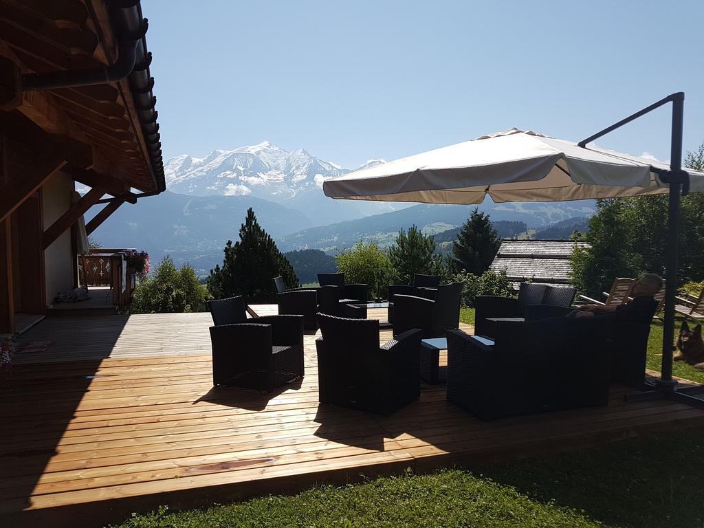 La Joubarbe Au Balcon Du Mont-Blanc Villa Sallanches Kültér fotó