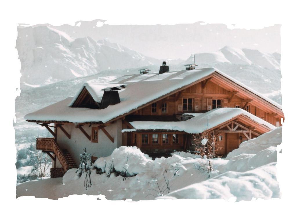 La Joubarbe Au Balcon Du Mont-Blanc Villa Sallanches Kültér fotó