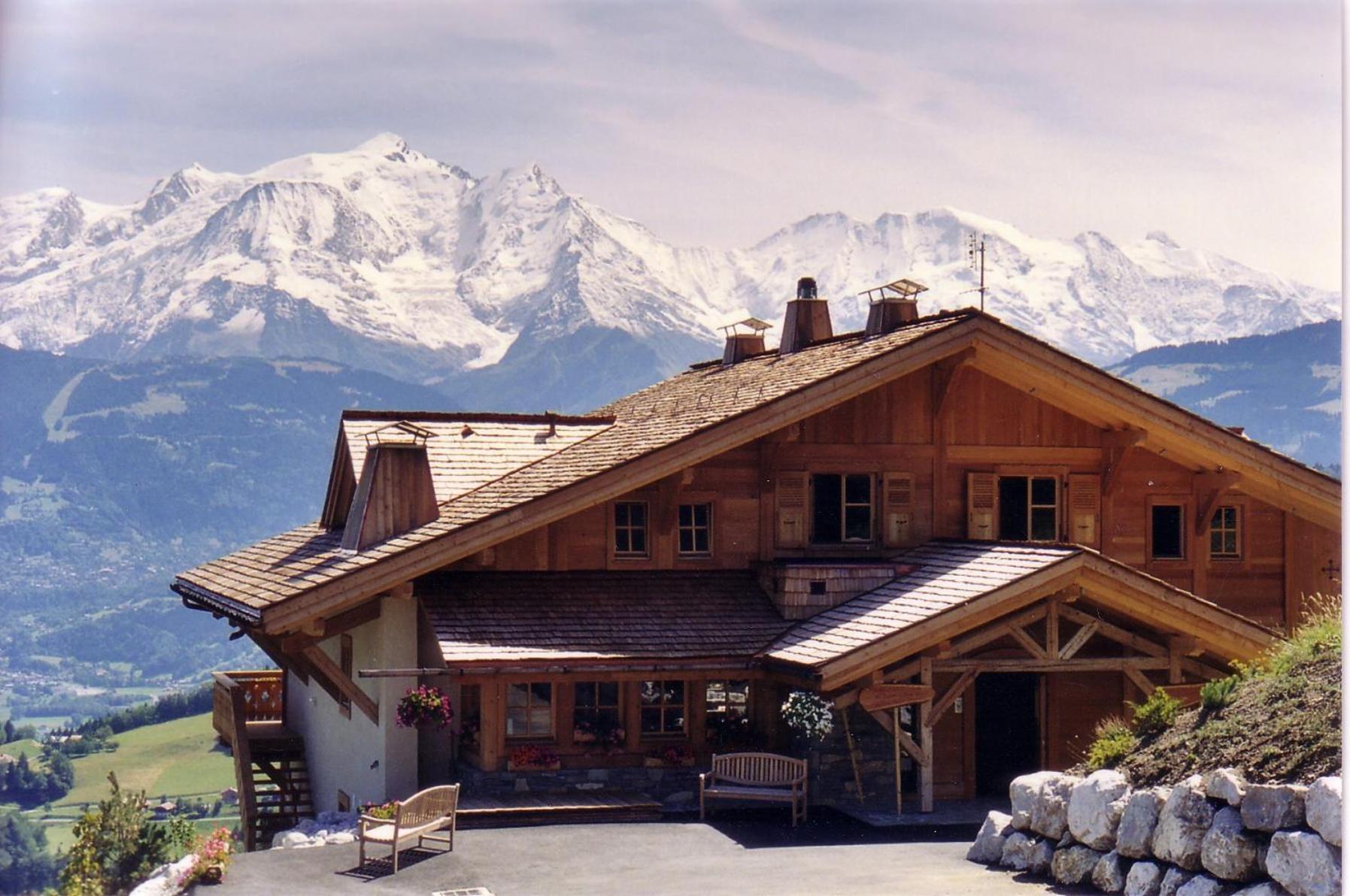 La Joubarbe Au Balcon Du Mont-Blanc Villa Sallanches Kültér fotó