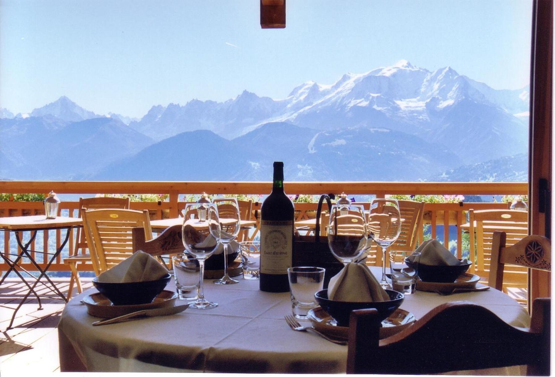 La Joubarbe Au Balcon Du Mont-Blanc Villa Sallanches Kültér fotó