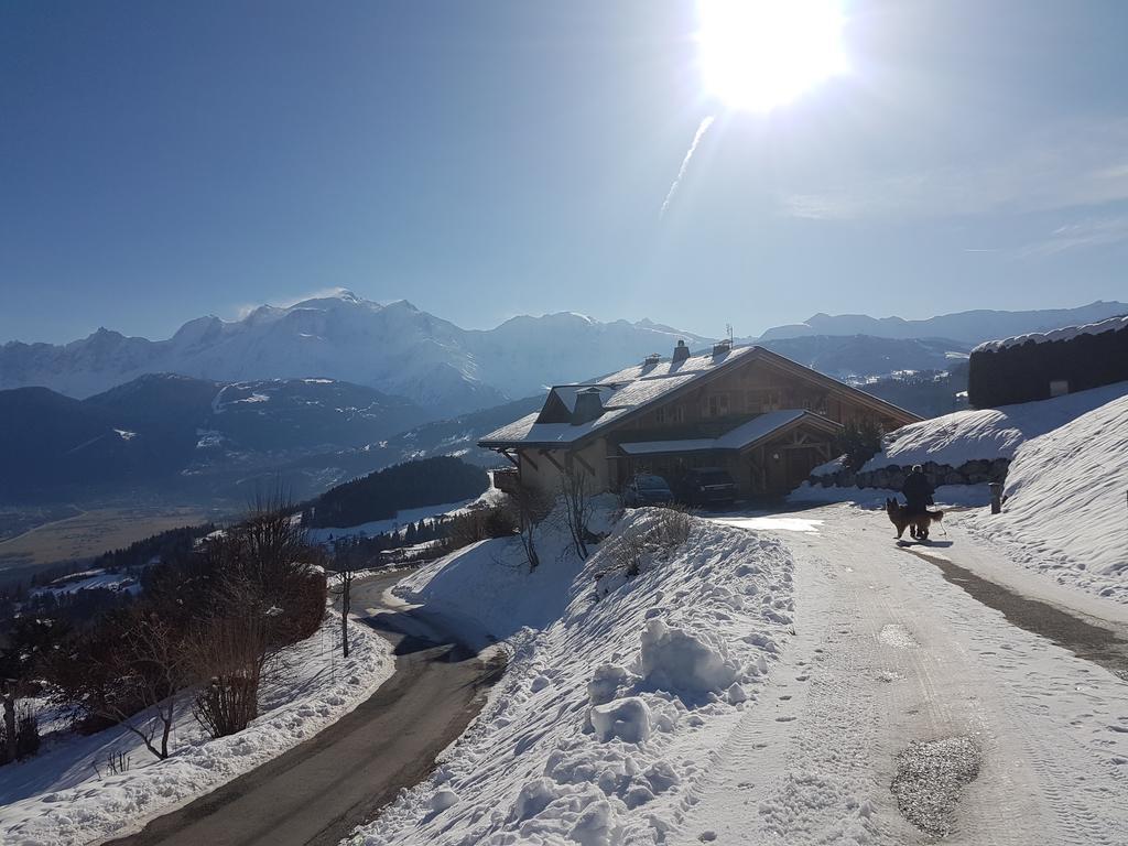 La Joubarbe Au Balcon Du Mont-Blanc Villa Sallanches Kültér fotó
