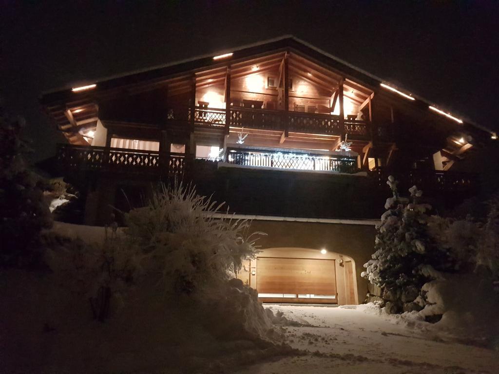 La Joubarbe Au Balcon Du Mont-Blanc Villa Sallanches Kültér fotó